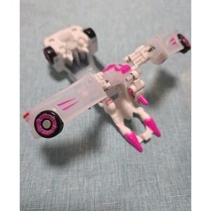 Mattel Mecard Mecanimals MIRINAE Vehicle White Transforming Toy Unicorn